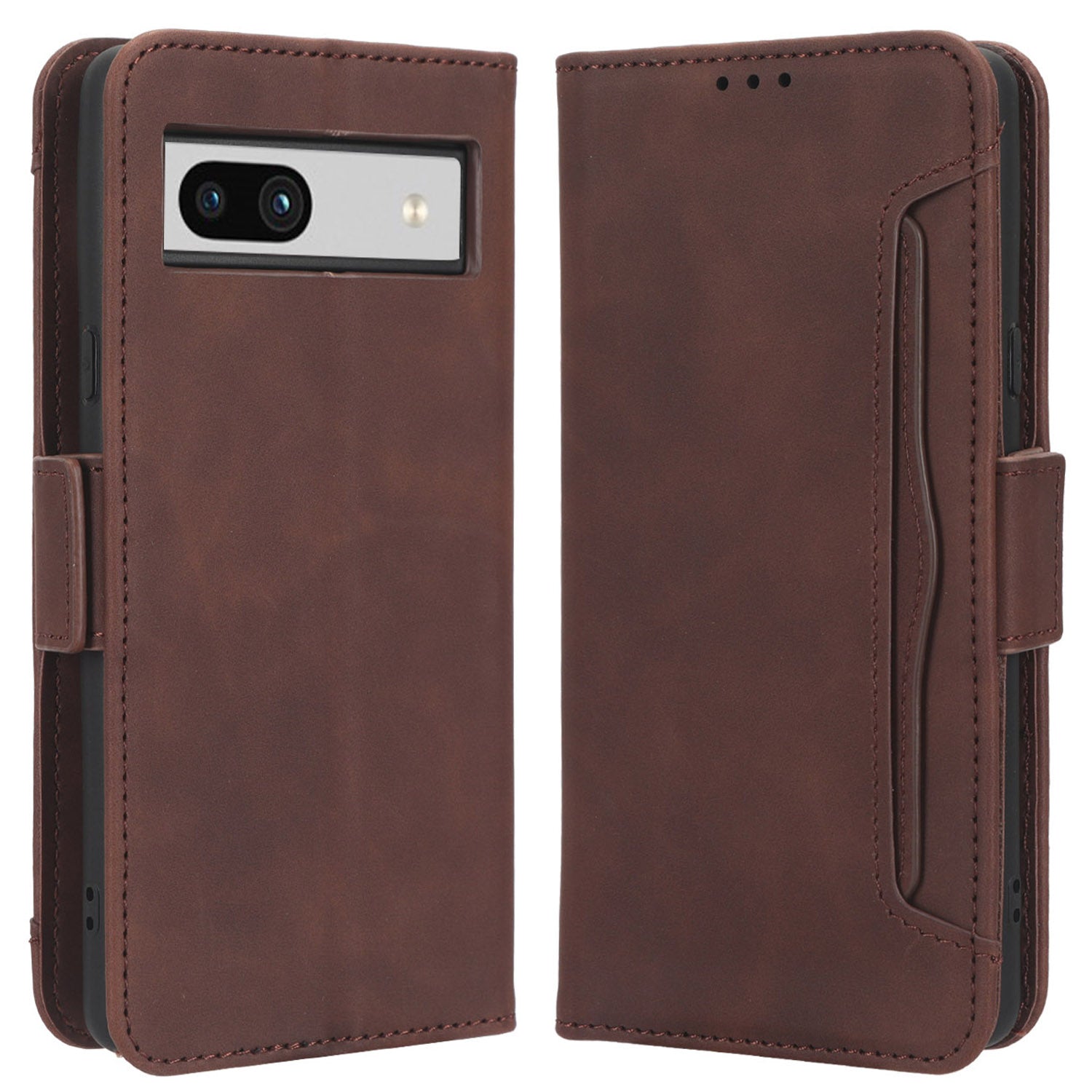 For Google Pixel 7a Wallet Protective Phone Case Multiple Card Slots PU Leather Phone Stand Cover For Google Pixel 7a Wallet Protective Phone Case Multiple Card Slots PU Leather Phone Stand Cover